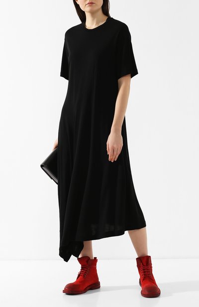 Плат ье асимметричного кроя YOHJI YAMAMOTO, арт. YZ-T42-230, фото 2