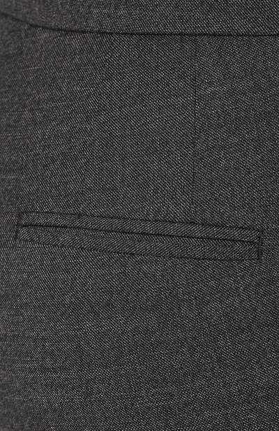 Брюки из смеси шерсти и хлопка DOLCE & GABBANA серого цвета по цене 74950 руб., арт. FTBJVT/FUFJQ, фото 5 Брюки из смеси шерсти и хлопка DOLCE & GABBANA, арт. FTBJVT/FUFJQ, фото 5