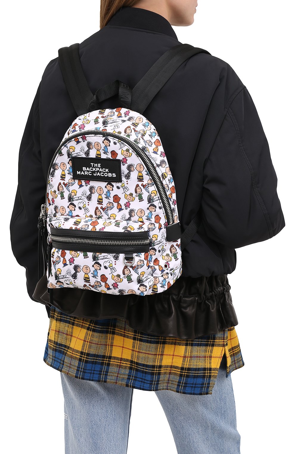 Рюкзак the backpack medium peanuts x marc jacobs MARC JACOBS (THE), арт. M0016563, фото 2