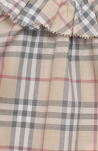 Комплект из хлопкового платья и трусов BURBERRY, арт. 8005338, фото 3