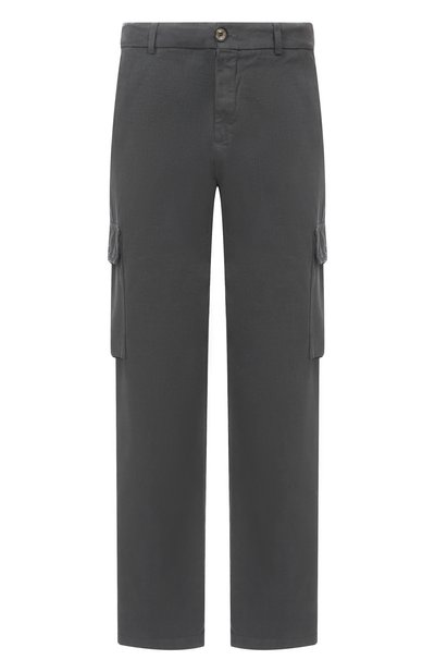 Мужские брюки-карго из хлопка и кашемира PAUL&SHARK, арт. 15314064