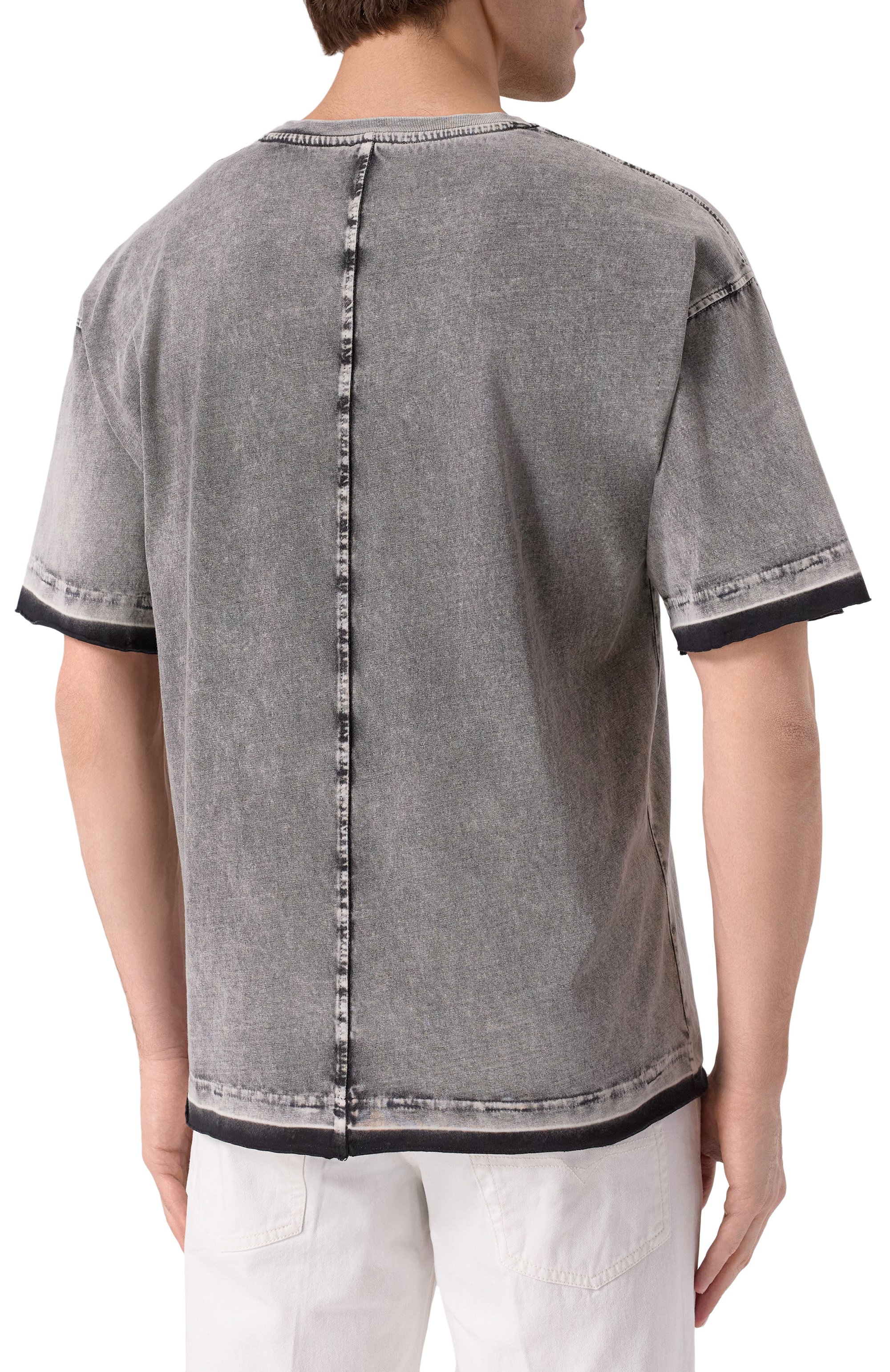 Хлопковая футболка DIESEL, арт. A16916/0PKAN, фото 4