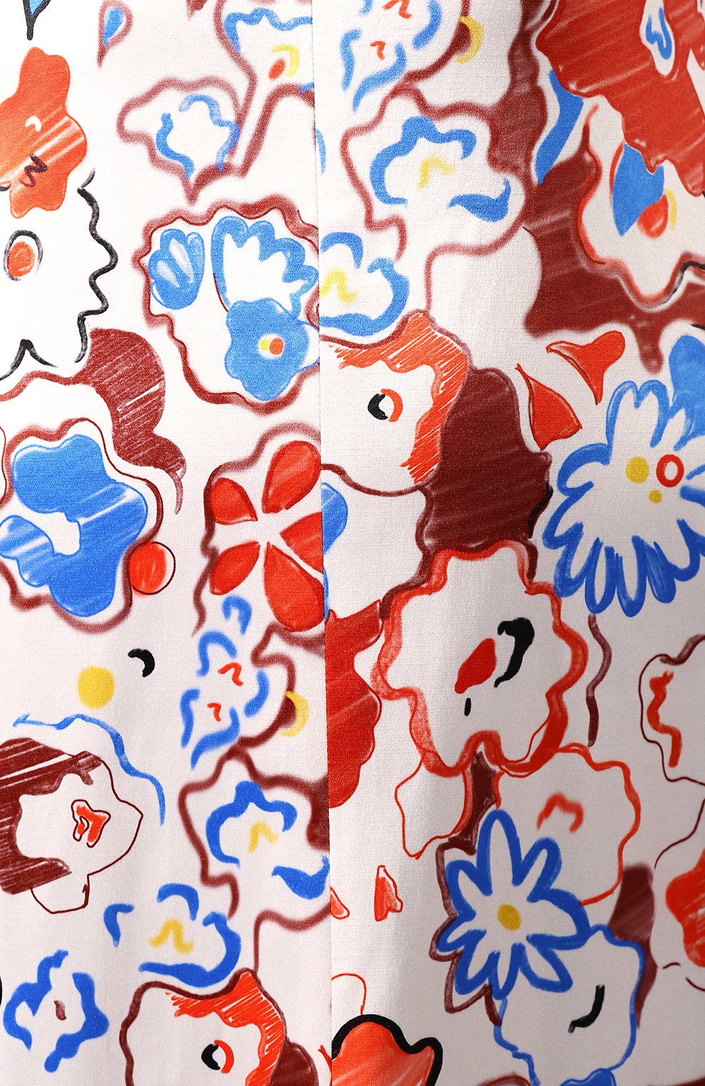 Платье с принтом VIKA GAZINSKAYA разноцветного цвета по цене 64070 руб., арт. FW19-1364, фото 5 Платье с принтом VIKA GAZINSKAYA, арт. FW19-1364, фото 5