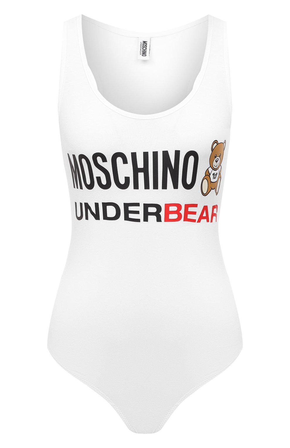 Хлопковое боди MOSCHINO, арт. A6010/9003, фото 1