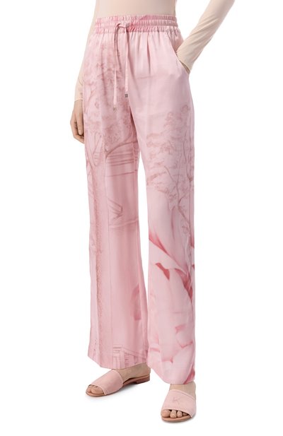 Шелковые брюки KITON, арт. D58115K0926E11, фото 3