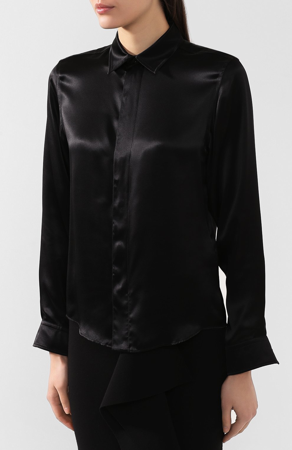 Шелковая рубашка BALENCIAGA, арт. 596133/TGN03, фото 3