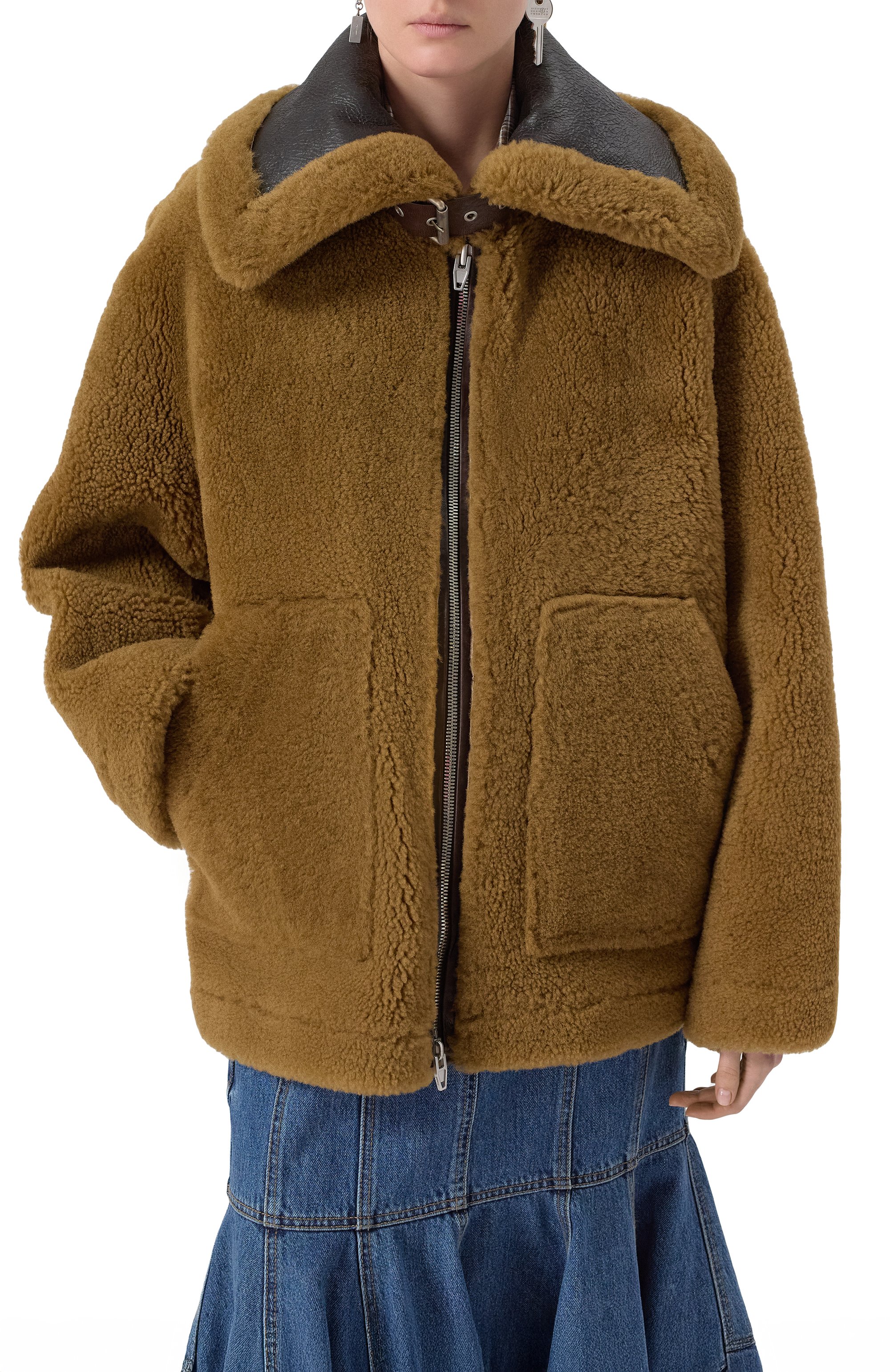 Дубленка из овчины JUUN.J, арт. JW4X3ZW01, фото 3