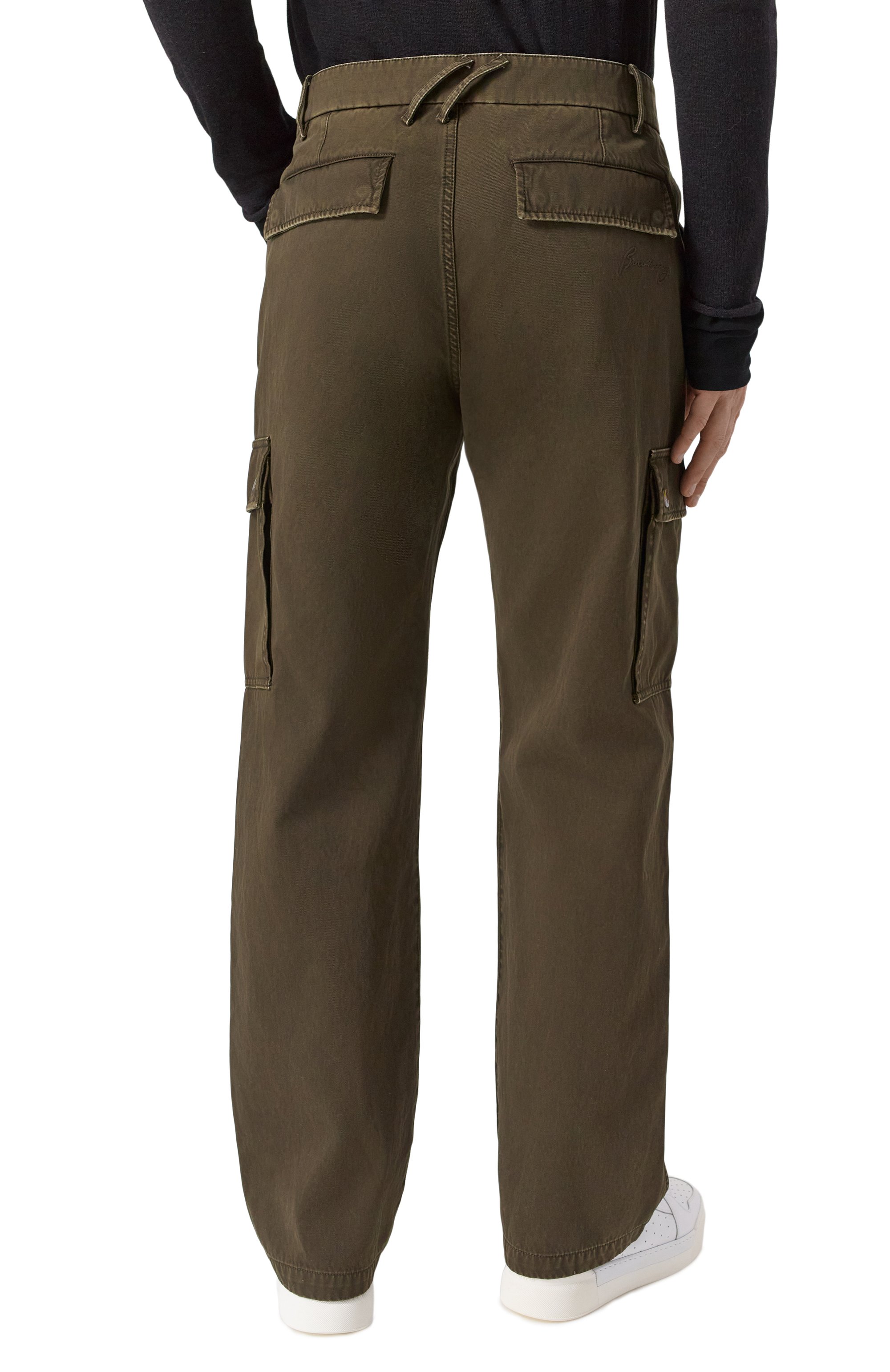 Хлопковые брюки-карго BURBERRY, арт. 8101721, фото 4