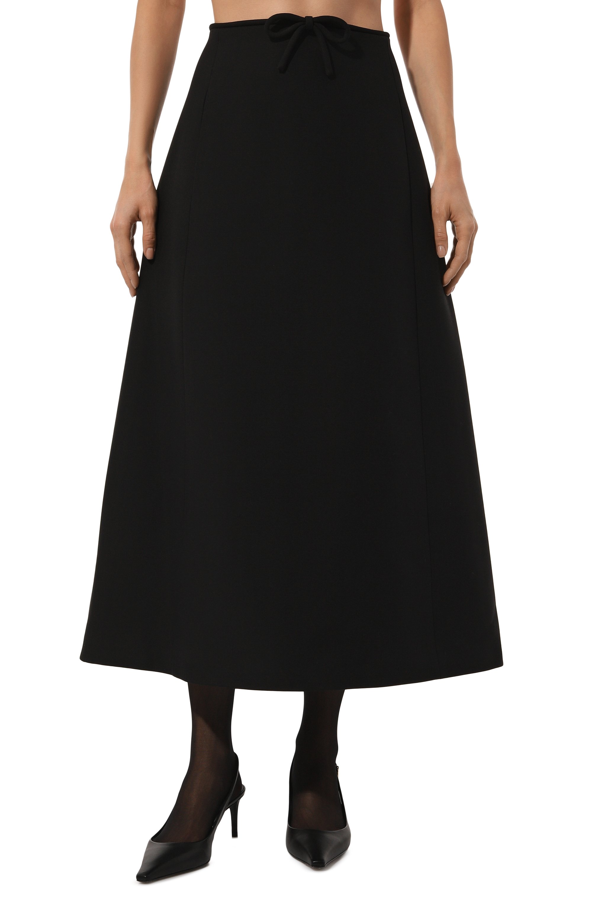 Юбка из шерсти и шелка VALENTINO, арт. 5B3RABK11CF, фото 3