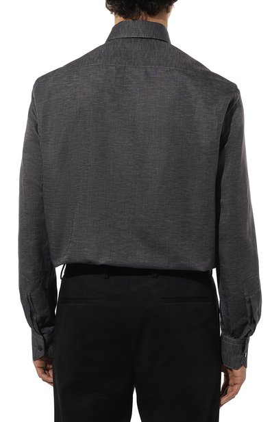 Сорочка из хлопка и льна STEFANO RICCI, арт. MC003685/R2564, фото 5