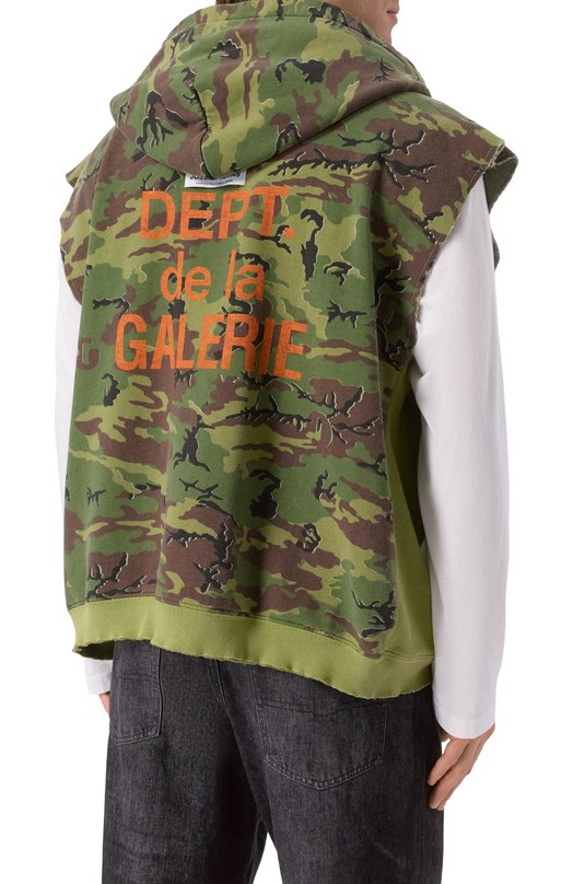 Хлопковый жилет Gallery Dept. FZC-50048 Хаки  FZC-50048 Фото 4