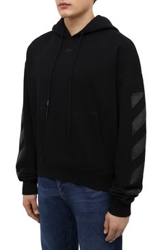 Хлопковое худи OFF-WHITE, арт. 0MBB037F21FLE007, фото 1