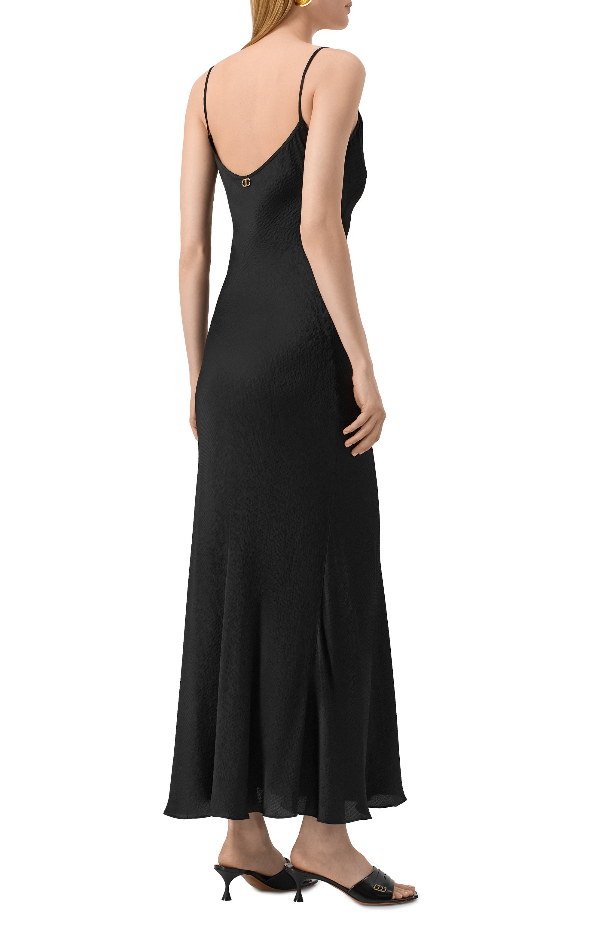 Атласное платье TWINSET, арт. 251TT2180, фото 4