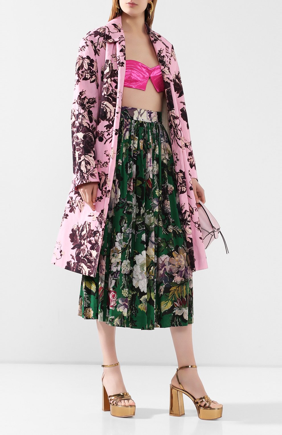 Хлопковая юбка DRIES VAN NOTEN, арт. 201-10889-9400, фото 2