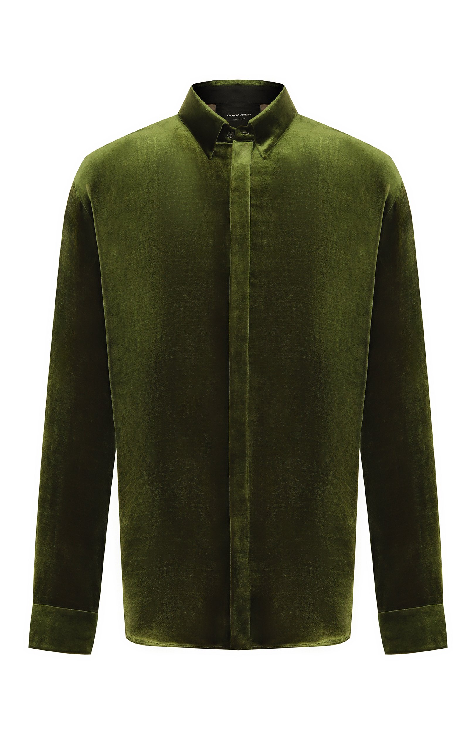 Рубашка из вискозы и шелка GIORGIO ARMANI, арт. GM004493/TE23533, фото 1