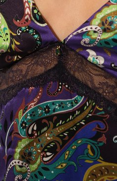 Женская шелковая сорочка LISE CHARMEL разноцветного цвета, арт. ALH1051 | Фото 5 (Материал внешний: Шелк; Региональные ограничения белый список (Axapta Mercury): Не проставлено; Матери�ал сплава: Проставлено; Нос: Не проставлено)