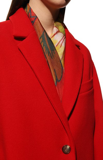 Шелковый платок настурция GOURJI, арт. T21NS7R/1, фото 2