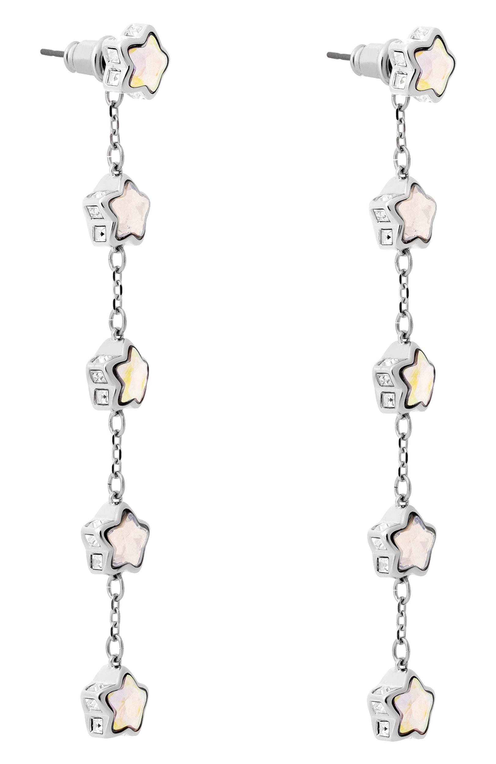 Серьги SWAROVSKI серебряного цвета по цене 24500 руб., арт. 5754184, фото 4 Серьги SWAROVSKI, арт. 5754184, фото 4