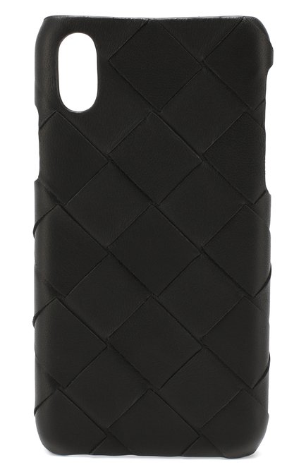 Чехол для iphone x/xs BOTTEGA VENETA черного цвета, арт. 580150/V00BL | Фото 1 (Женское Кросс-КТ: Кожа iPhone; Материал: Кожа; Статус проверки: Проверена категория; Региональные ограничения белый список (Axapta Mercury): Не проставлено; Нос: Не проставлено; Материал внутренний: Не назначено)