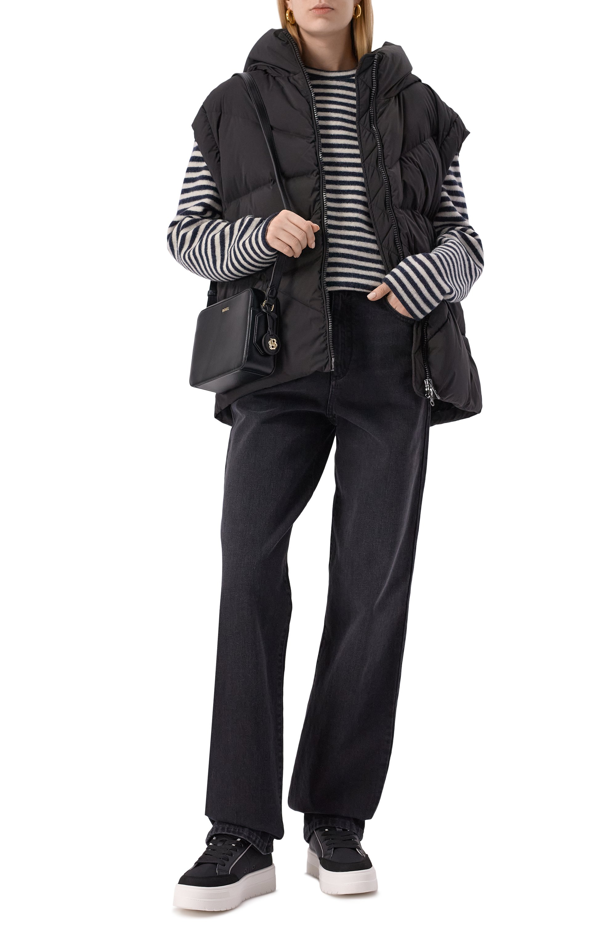 Текстильные кеды lyssa HUGO, арт. 50536343, фото 2