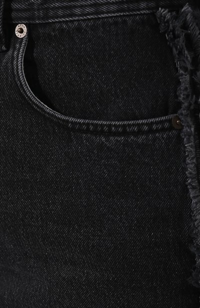 Джинсовая юбка ACNE STUDIOS черного цвета по цене 23100 руб., арт. AF0044, фото 5 Джинсовая юбка ACNE STUDIOS, арт. AF0044, фото 5
