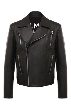 Кожаная куртка BALMAIN, арт. AH1TD170LB24, фото 1