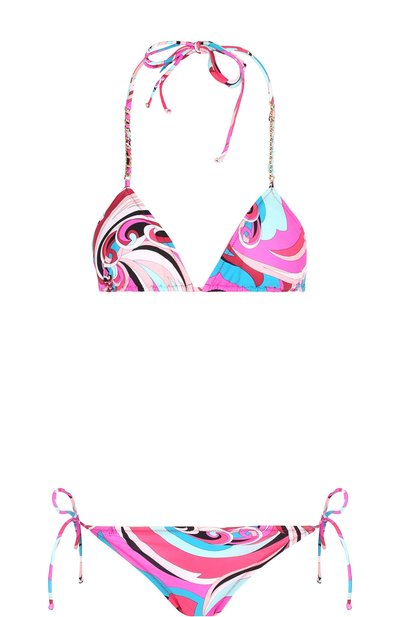 Женский раздельный купальник с принтом EMILIO PUCCI, арт. 8RMA35/8R765