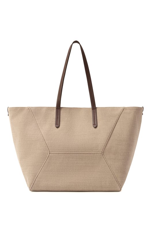 Сумка-тоут Brunello Cucinelli MB8TD2571 Бежевый MB8TD2571