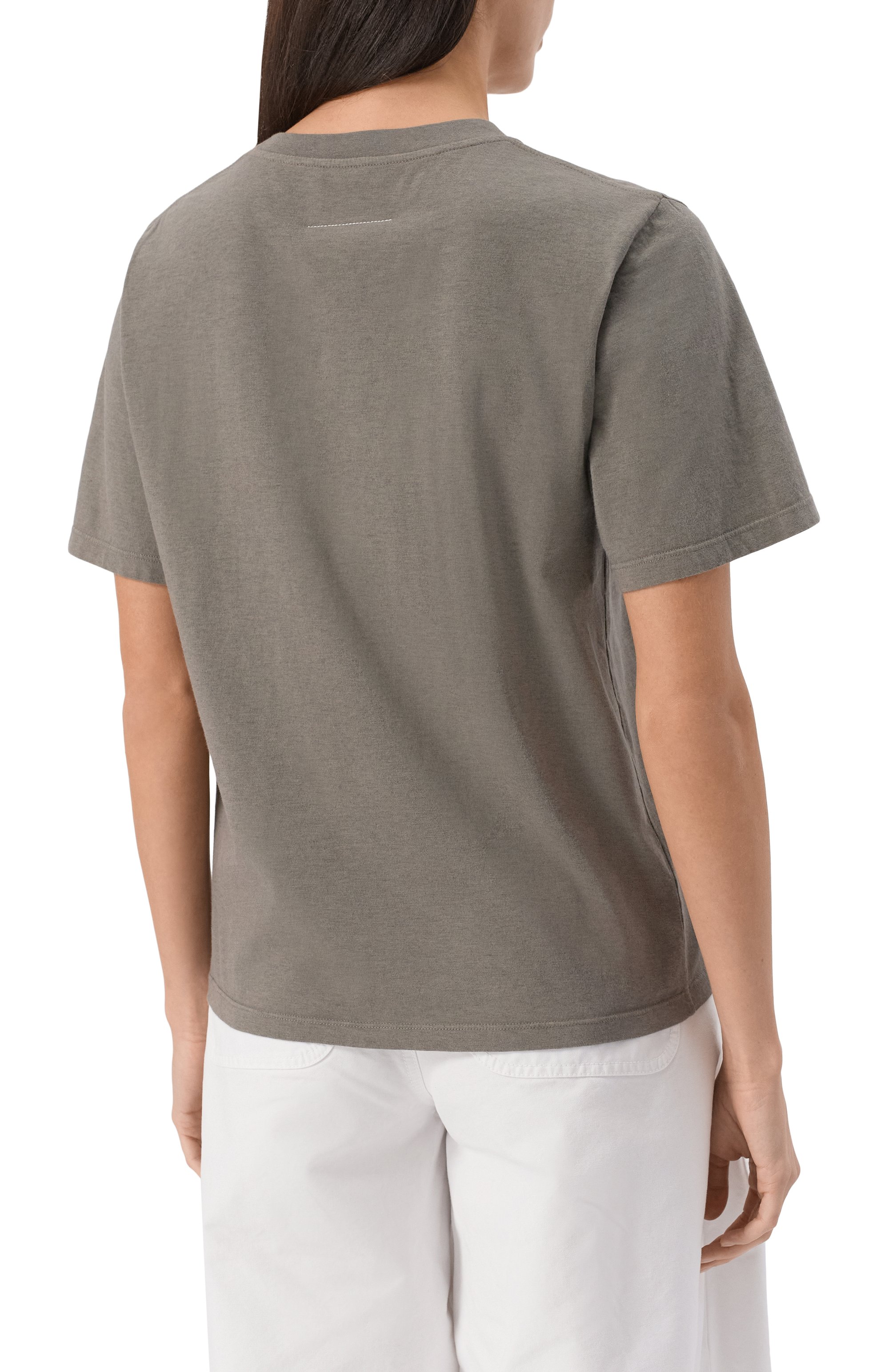 Хлопковая футболка MM6, арт. S52GC0356/M20048, фото 4