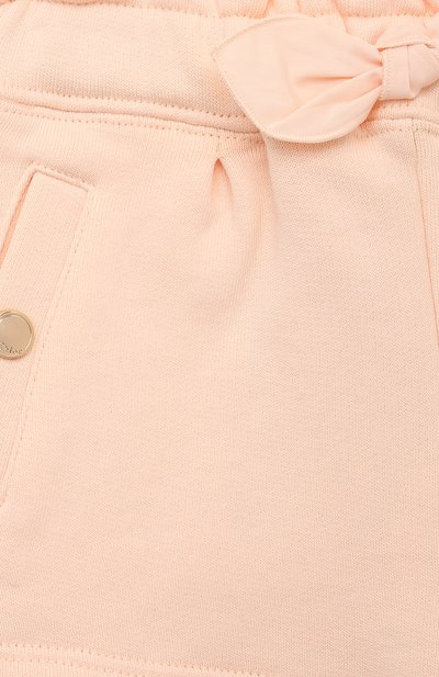 Хлопковые шорты CHLOÉ, арт. C20018/2A-5A, фото 3