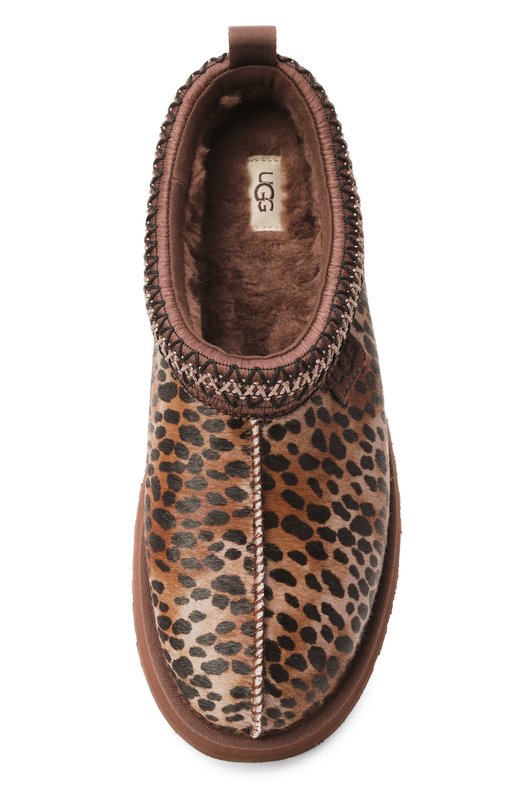 Кожаные сабо Tazz Caspian UGG 1178430 Леопардовый  1178430 Фото 6