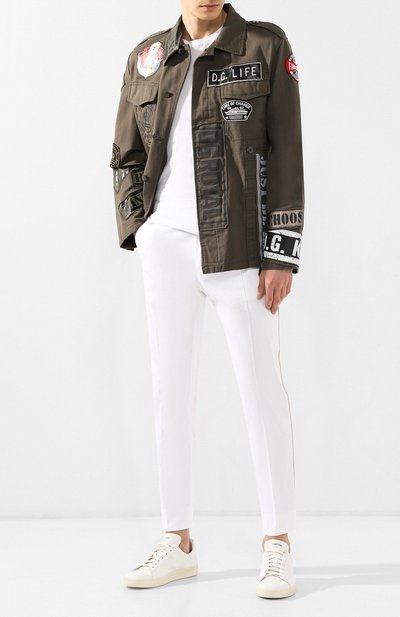 Хлопковая куртка DOLCE & GABBANA, арт. G9NY4Z/G7RMB, фото 2