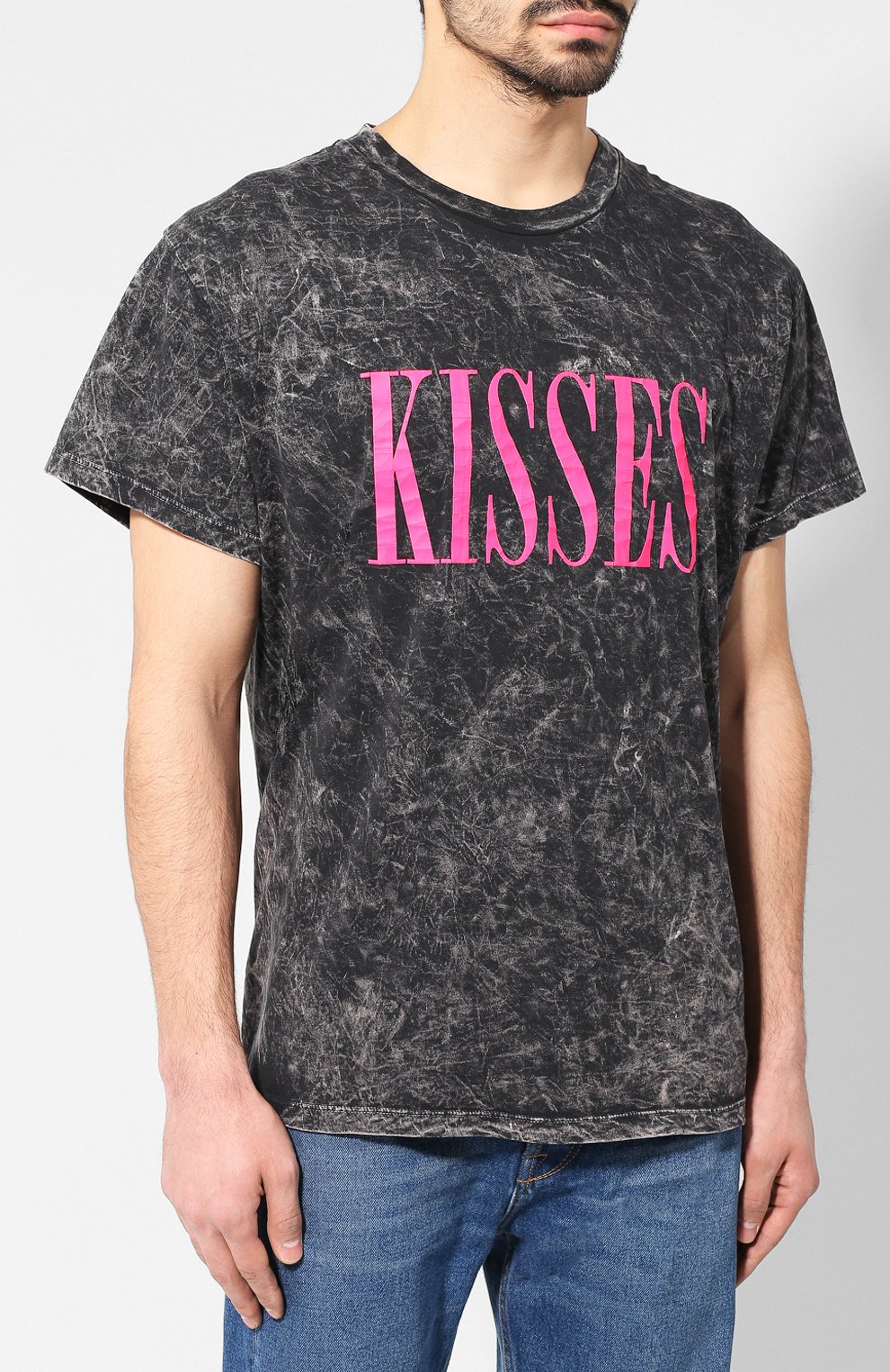 Хлопковая футболка  AMIRI, арт. MTSST-KIS, фото 3