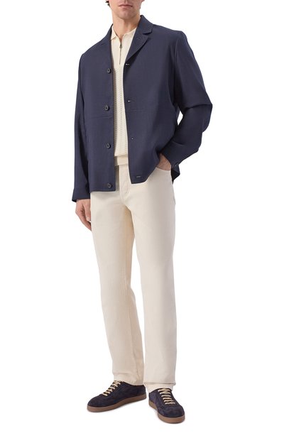 Куртка изо льна и шерсти CORNELIANI, арт. 27LI53/2718468, фото 2