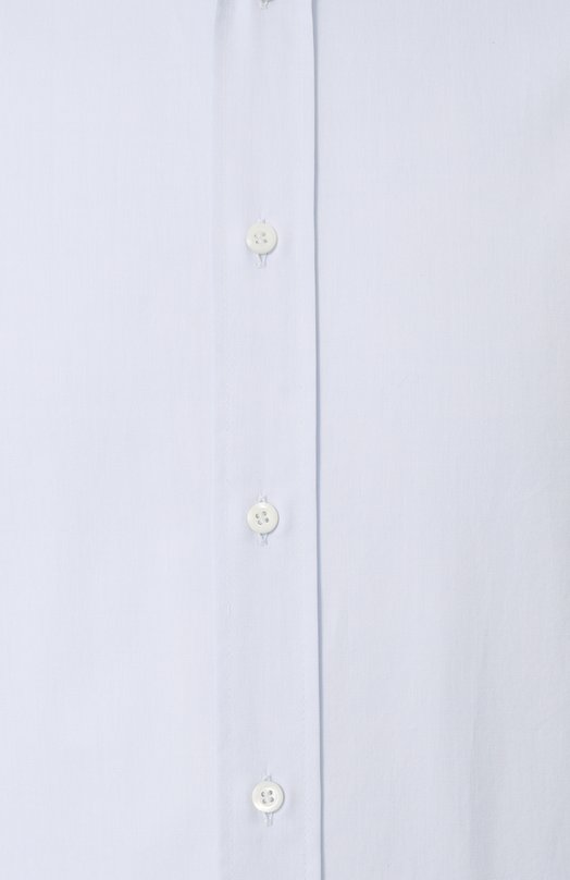 Хлопковая сорочка Brunello Cucinelli M0UC41718/U Голубой  M0UC41718/U Фото 6