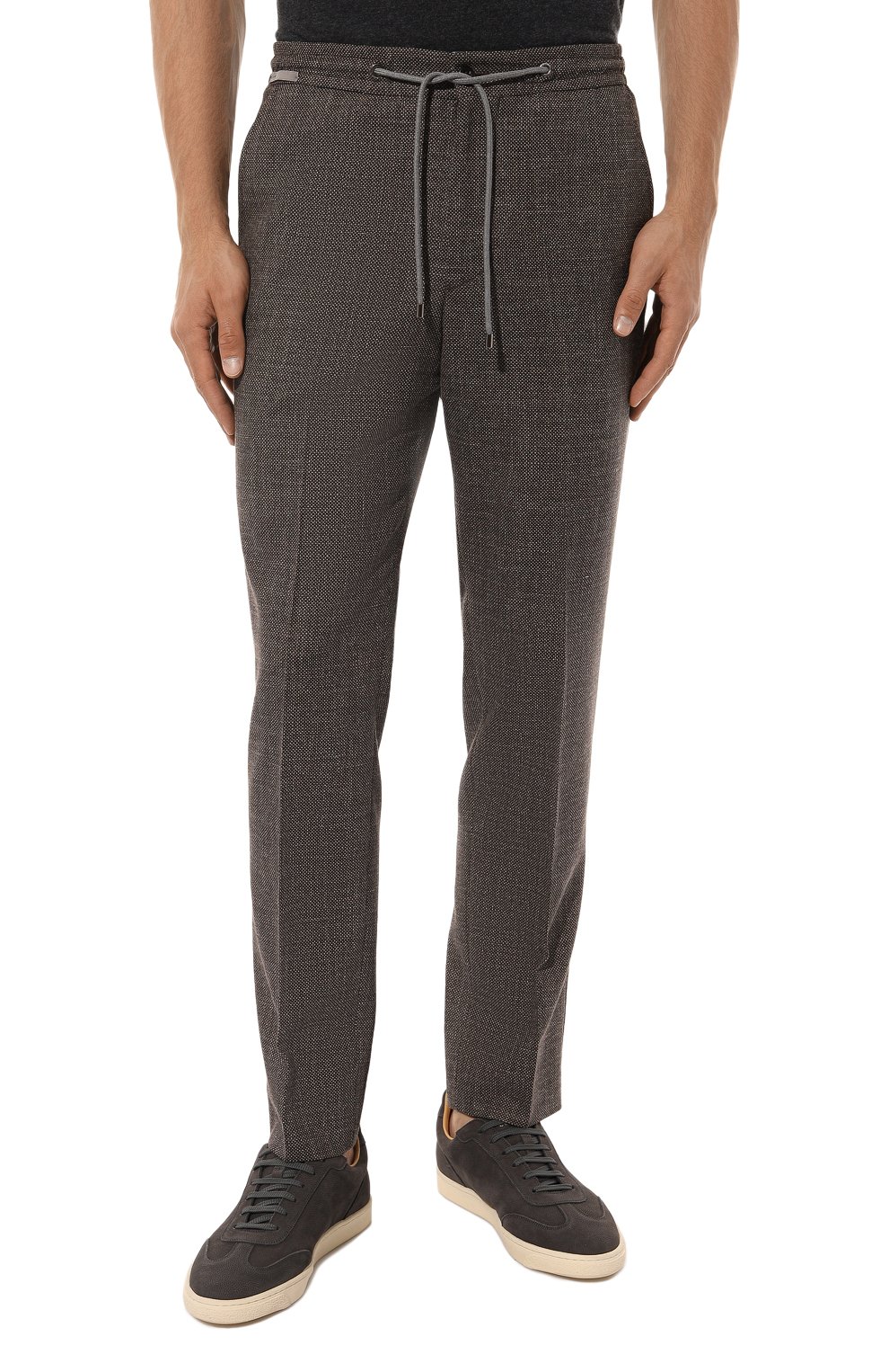 Брюки из хлопка и шерсти CORNELIANI, арт. 924L25-3817340, фото 3