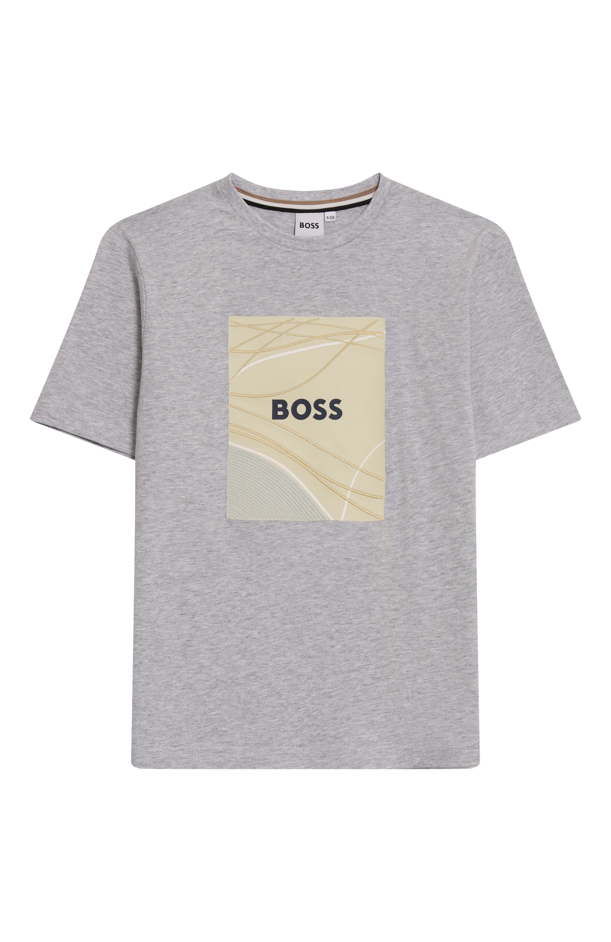 Хлопковая футболка BOSS, арт. J52369, фото 1