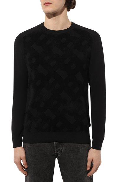 Свитер из вискозы и хлопка BOSS, арт. 50482270, фото 3