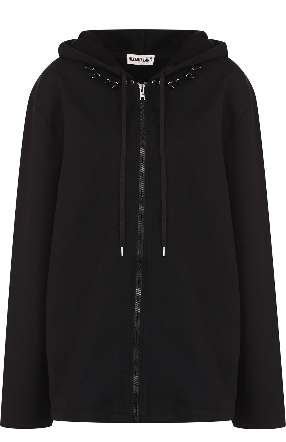 Хлопковый кардиган на молнии с капюшоном HELMUT LANG, арт. H07RW503, фото 1