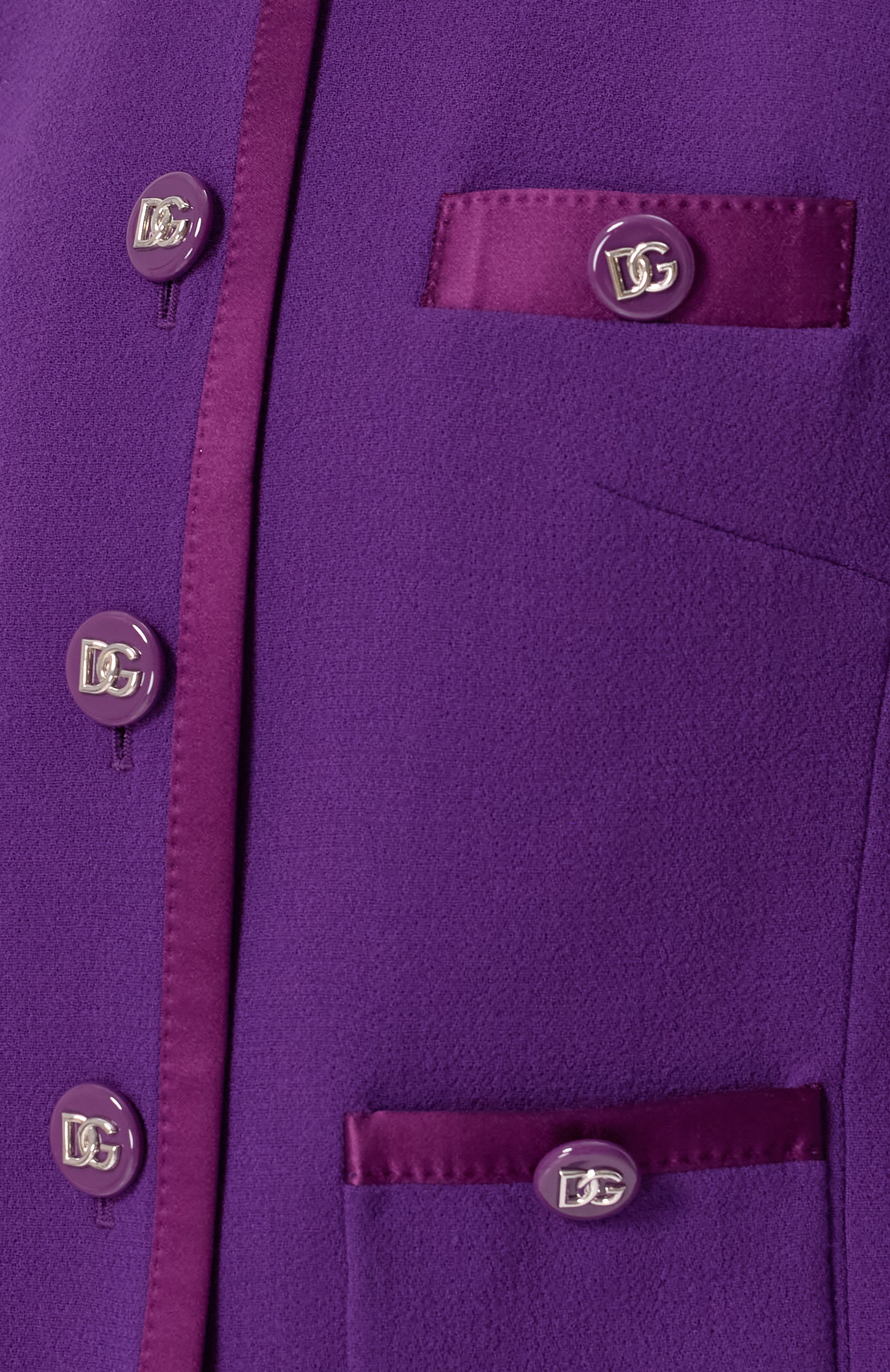 Жакет из шерсти и шелка DOLCE & GABBANA, арт. F27DET/FU2TZ, фото 6