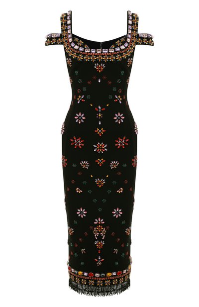 Женское платье из вискозы DOLCE & GABBANA, арт. F6J4RZ/GDAJN