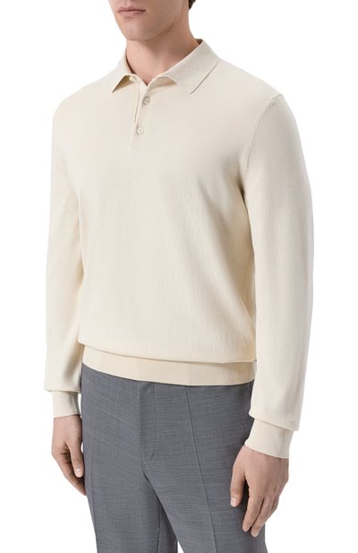 Хлопковое поло BOSS, арт. 50506025, фото 3