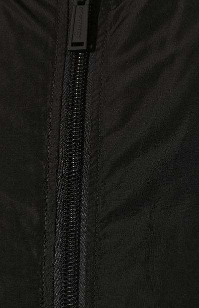 Пуховый бомбер DSQUARED2 черного цвета по цене 52050 руб., арт. S75AM0686/S52109, фото 5 Пуховый бомбер DSQUARED2, арт. S75AM0686/S52109, фото 5