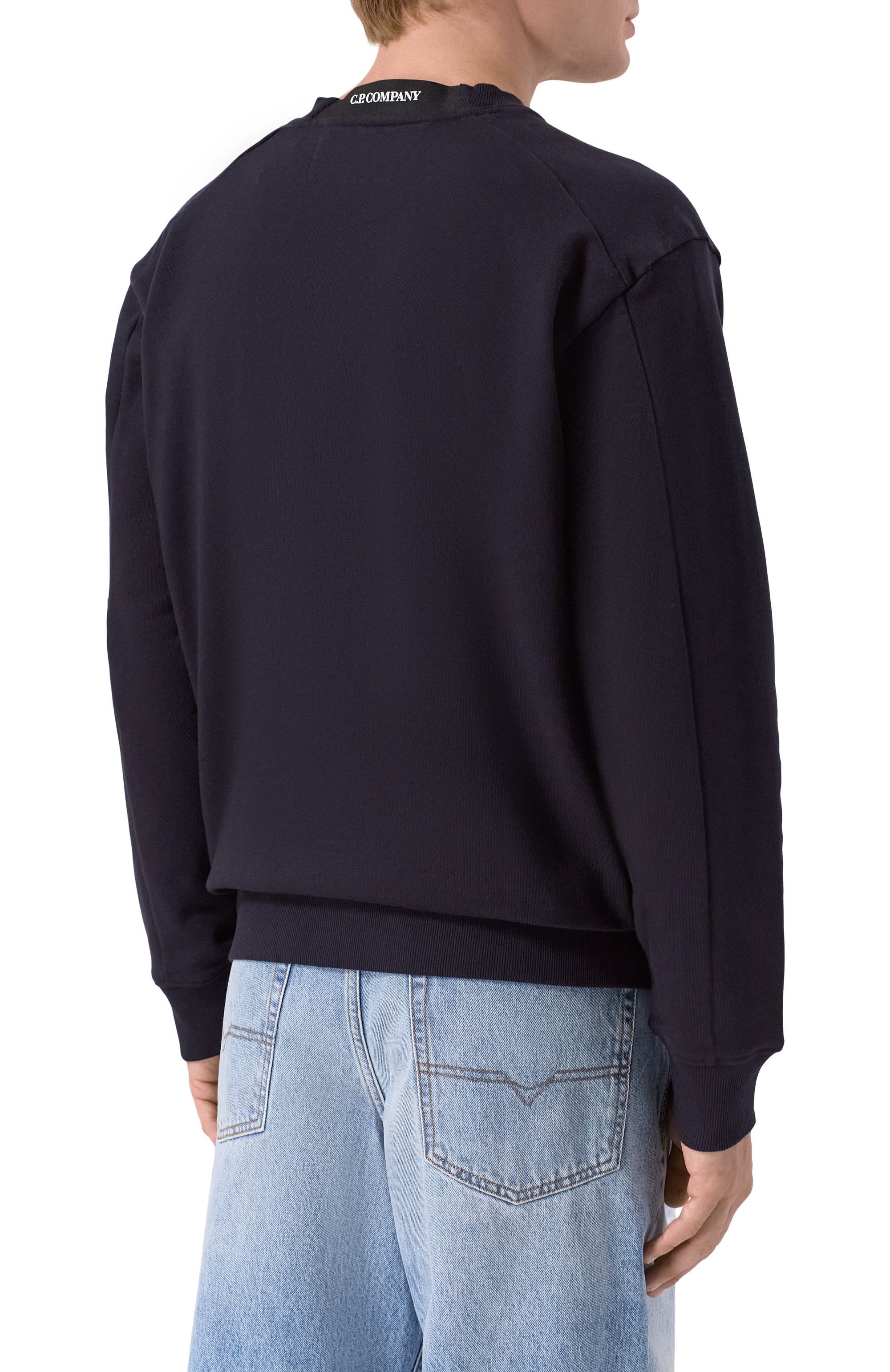 Хлопковый свитшот C.P. COMPANY, арт. RCCMSS713A005086W, фото 4