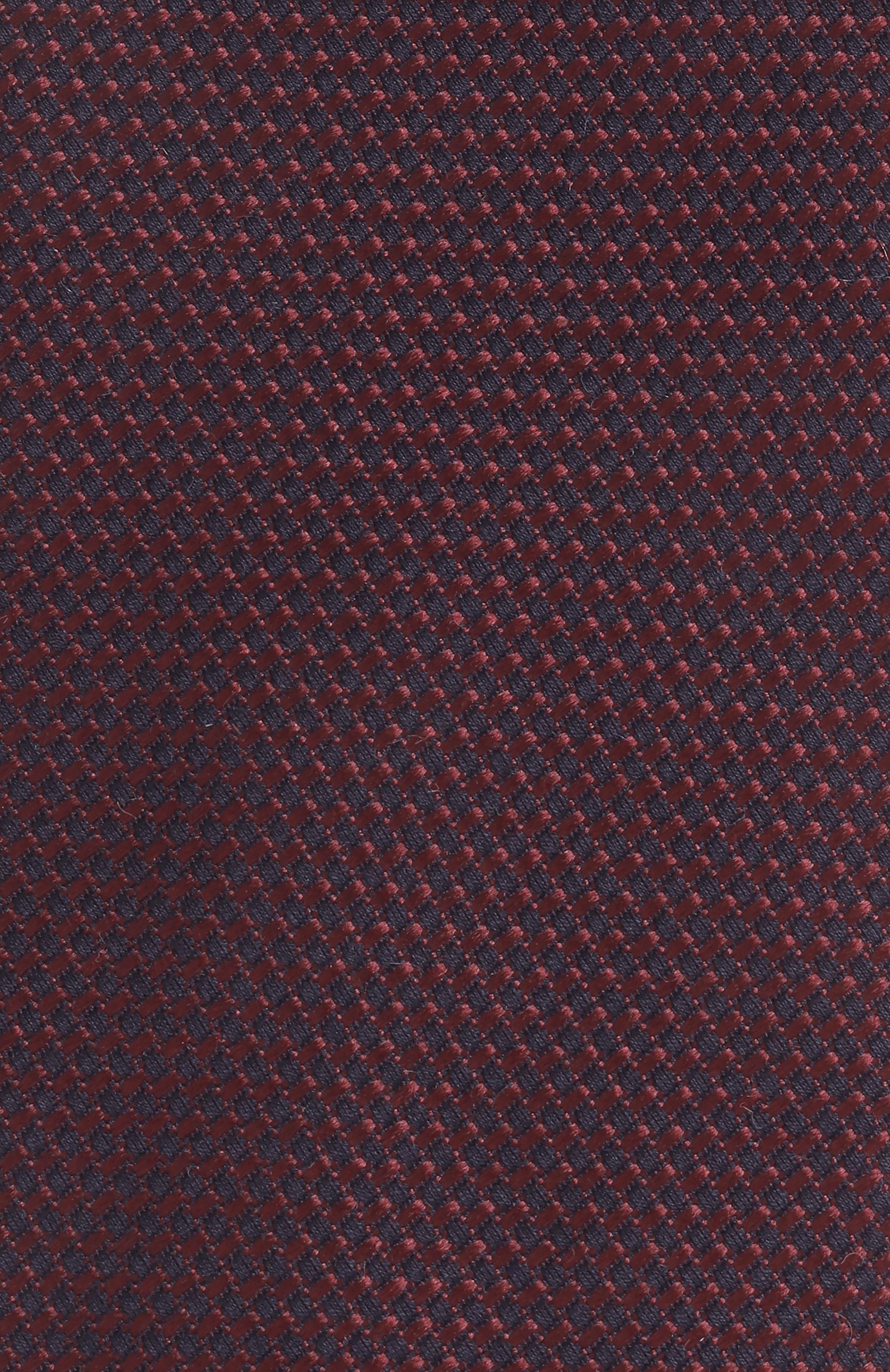 Галстук из шелка и хлопка CANALI бордового цвета по цене 18500 руб., арт. 18/HJ04180, фото 4 Галстук из шелка и хлопка CANALI, арт. 18/HJ04180, фото 4