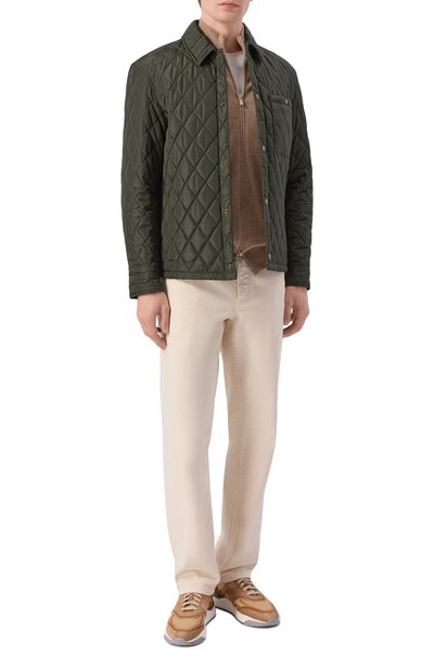 Кожаные кроссовки innova SANTONI, арт. MBIG22112BGRGMEU, фото 2