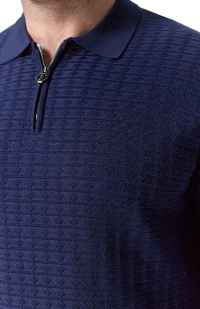 Поло из шелка и хлопка STEFANO RICCI, арт. K212038P30/F26194_002, фото 5