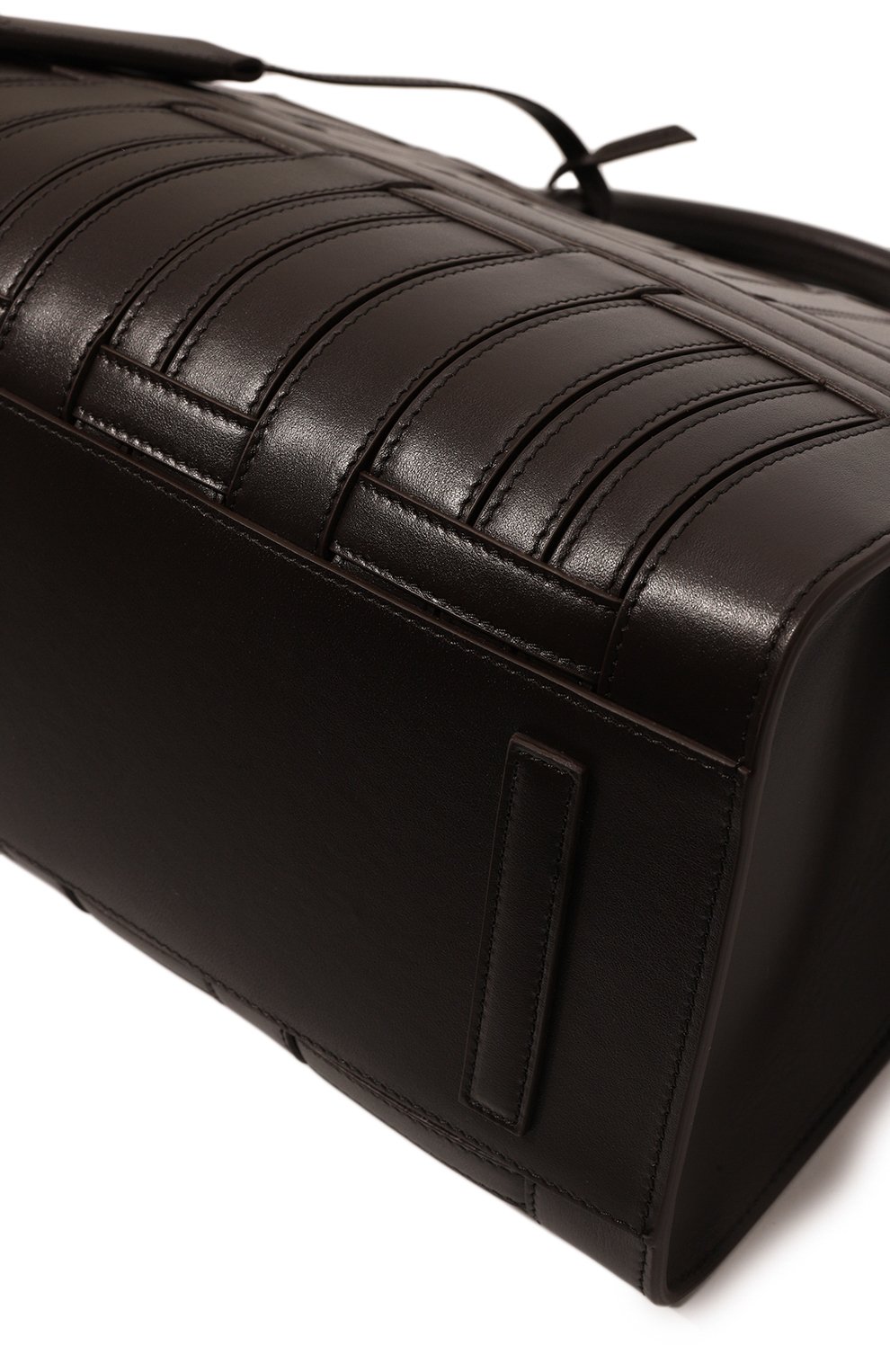 Сумка SANTONI темно-коричневого цвета по цене 225500 руб., арт. DIBGA2462CG-HRE0, фото 3 Сумка SANTONI, арт. DIBGA2462CG-HRE0, фото 3