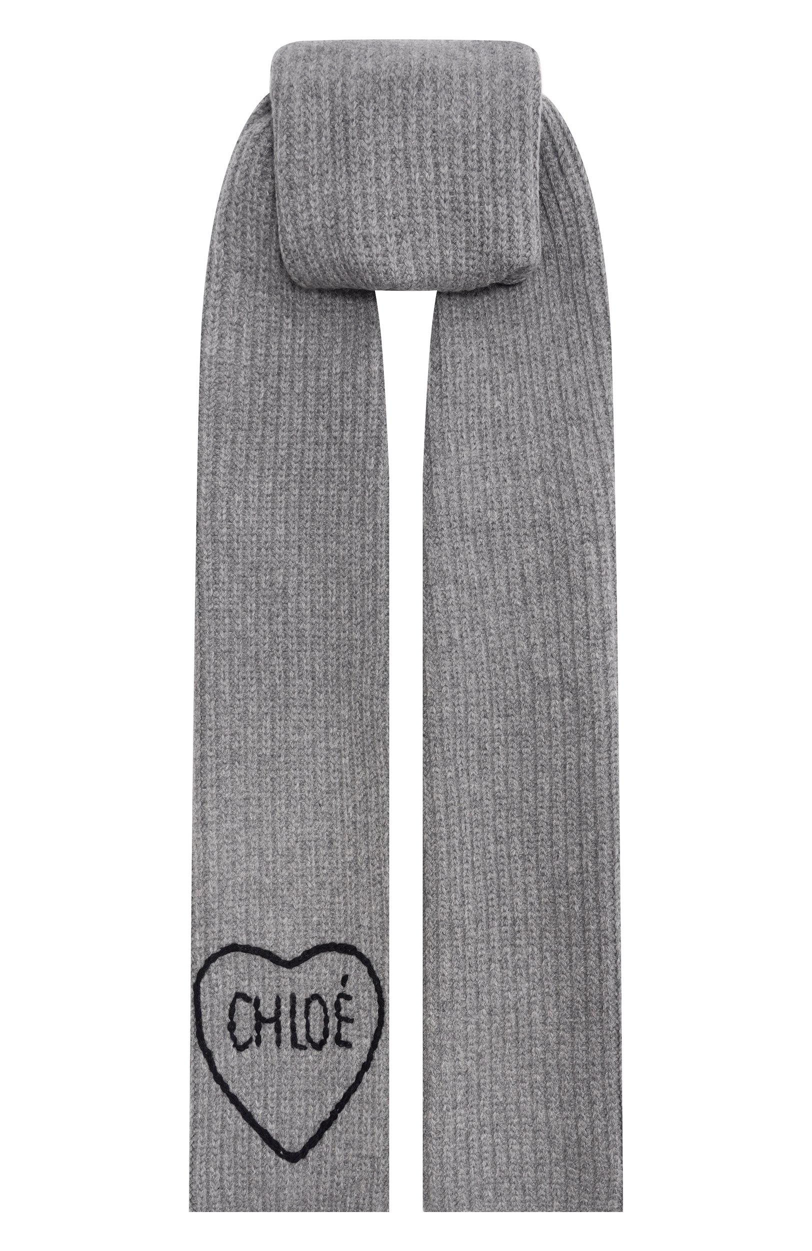 Шарф из шерсти и кашемира CHLOÉ, арт. CH26SKS05WCS, фото 1