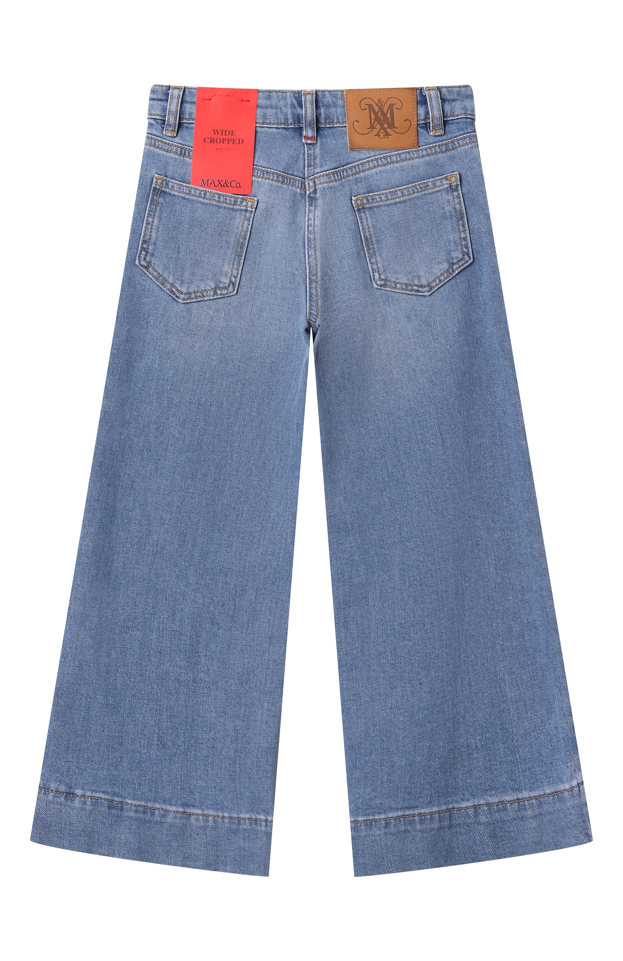 Джинсы MAX&CO голубого цвета по цене 19200 руб., арт. MX0111-MX066, фото 2 Джинсы MAX&CO, арт. MX0111-MX066, фото 2